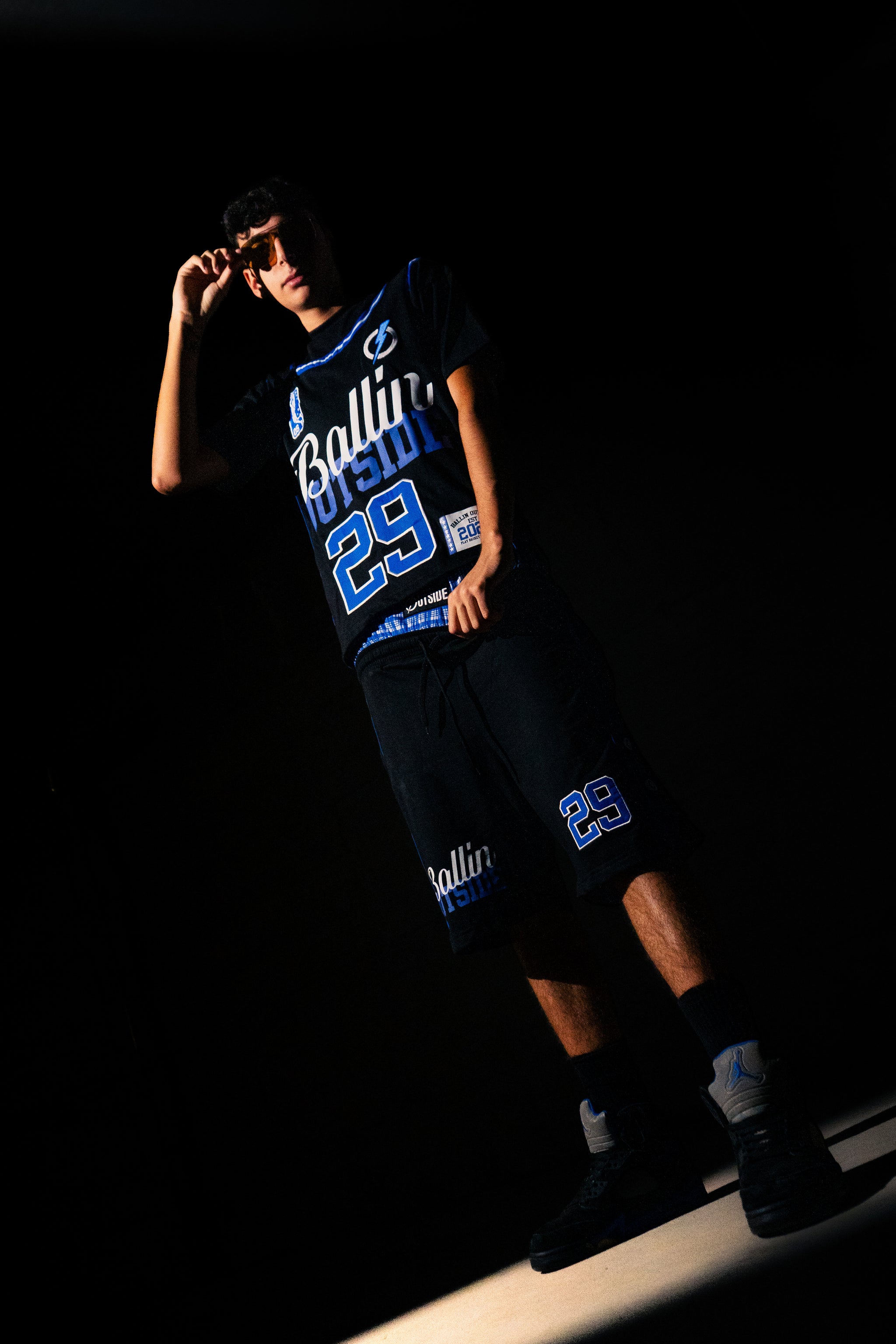 Shorts Ballin BLACK/BLUE