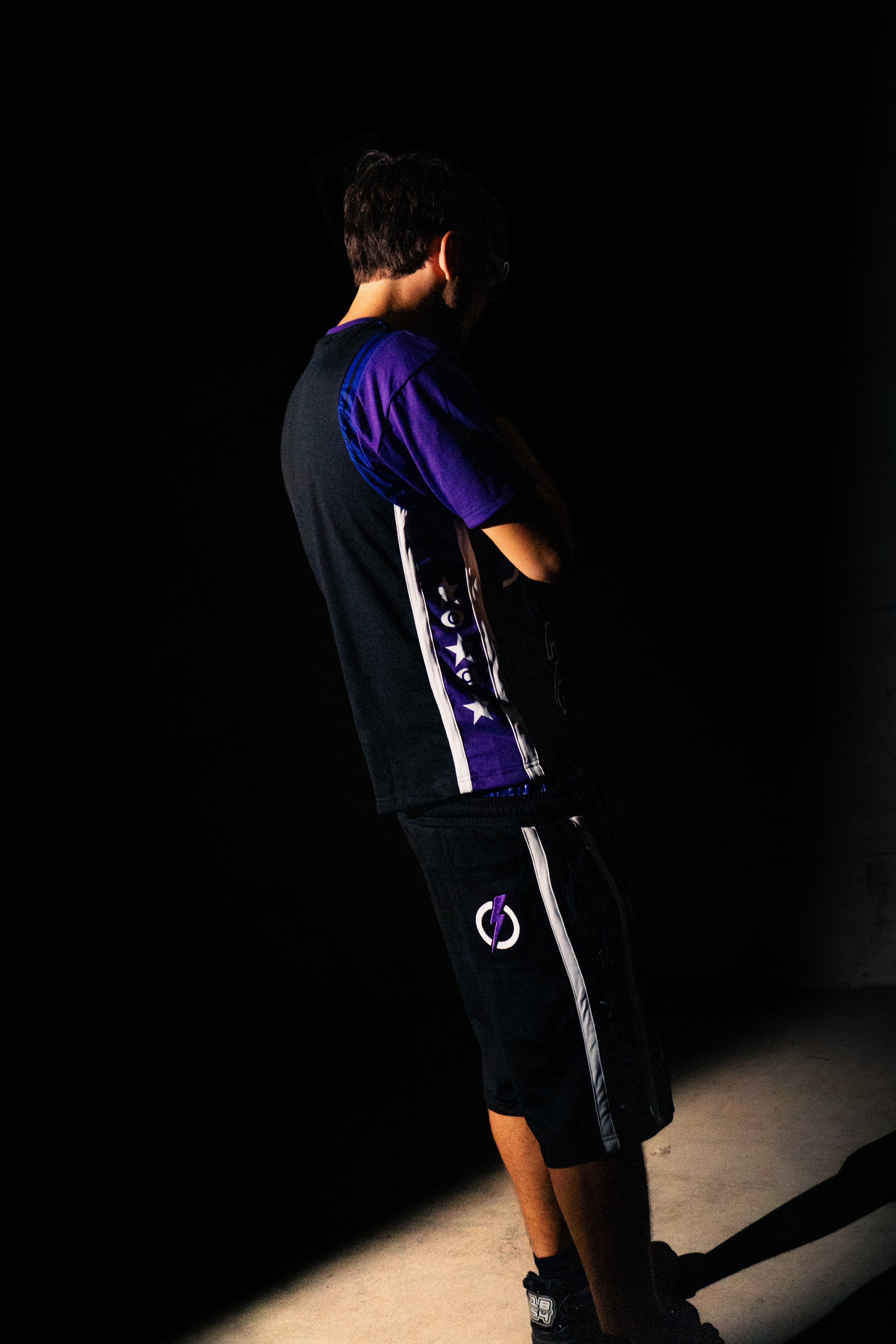 Shorts Ballin BLACK/PURPLE