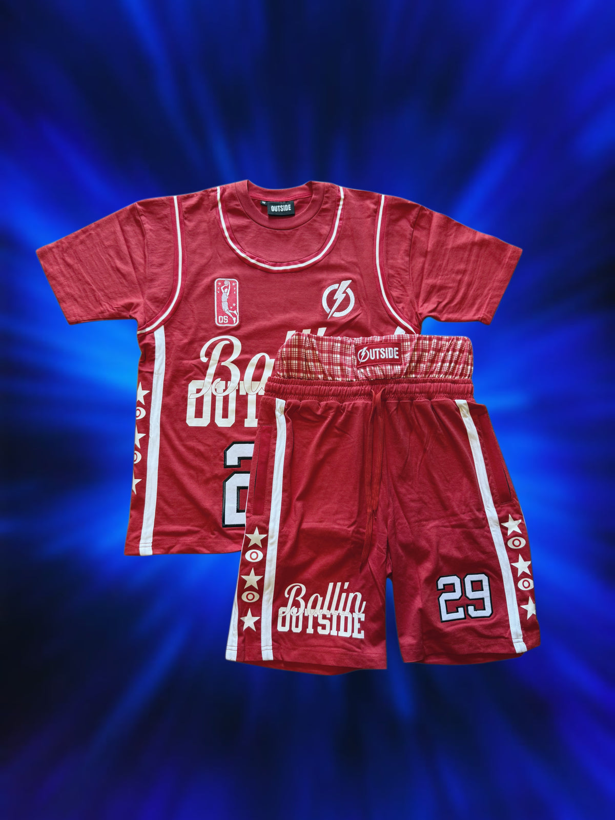 Ballin Set RED/WHITE