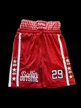 Shorts Ballin RED/WHITE