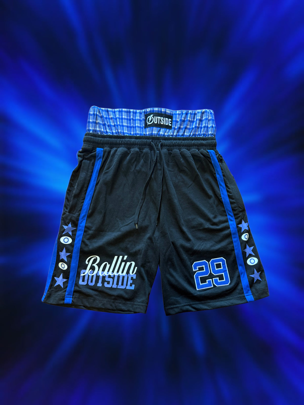 Shorts Ballin BLACK/BLUE