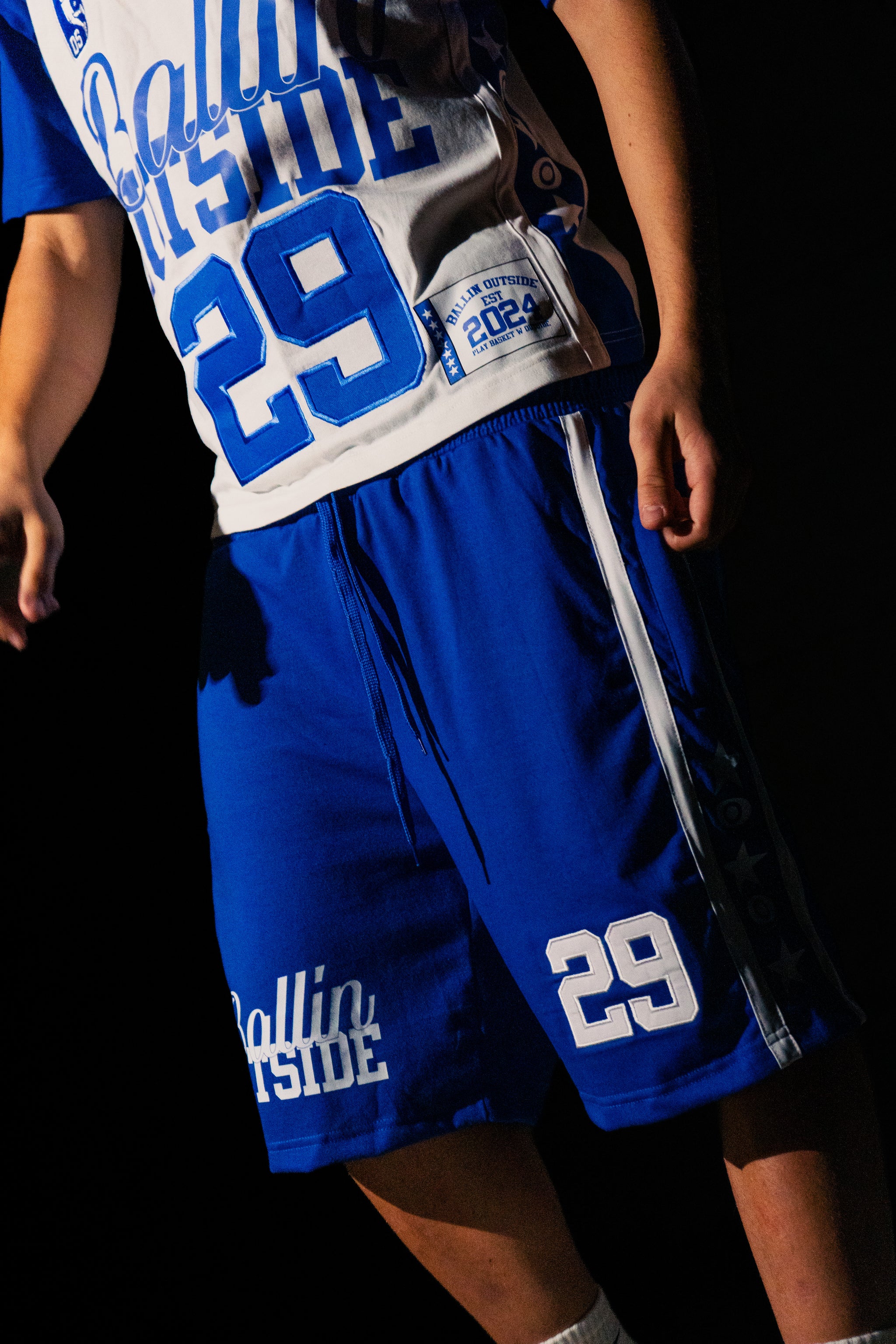 Shorts Ballin BLUE/WHITE
