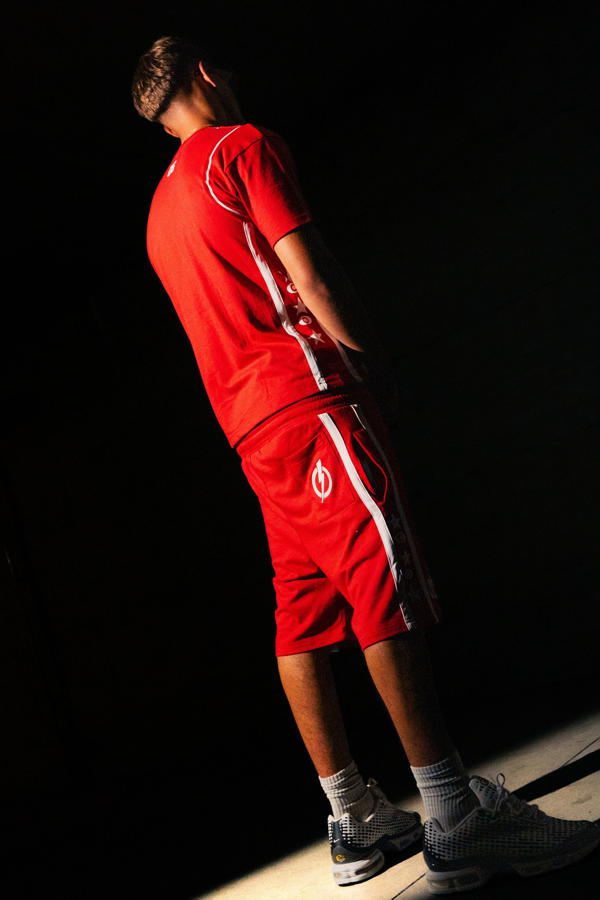 Shorts Ballin RED/WHITE