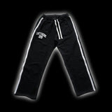 FLARED PANTS BLACK/WHITE