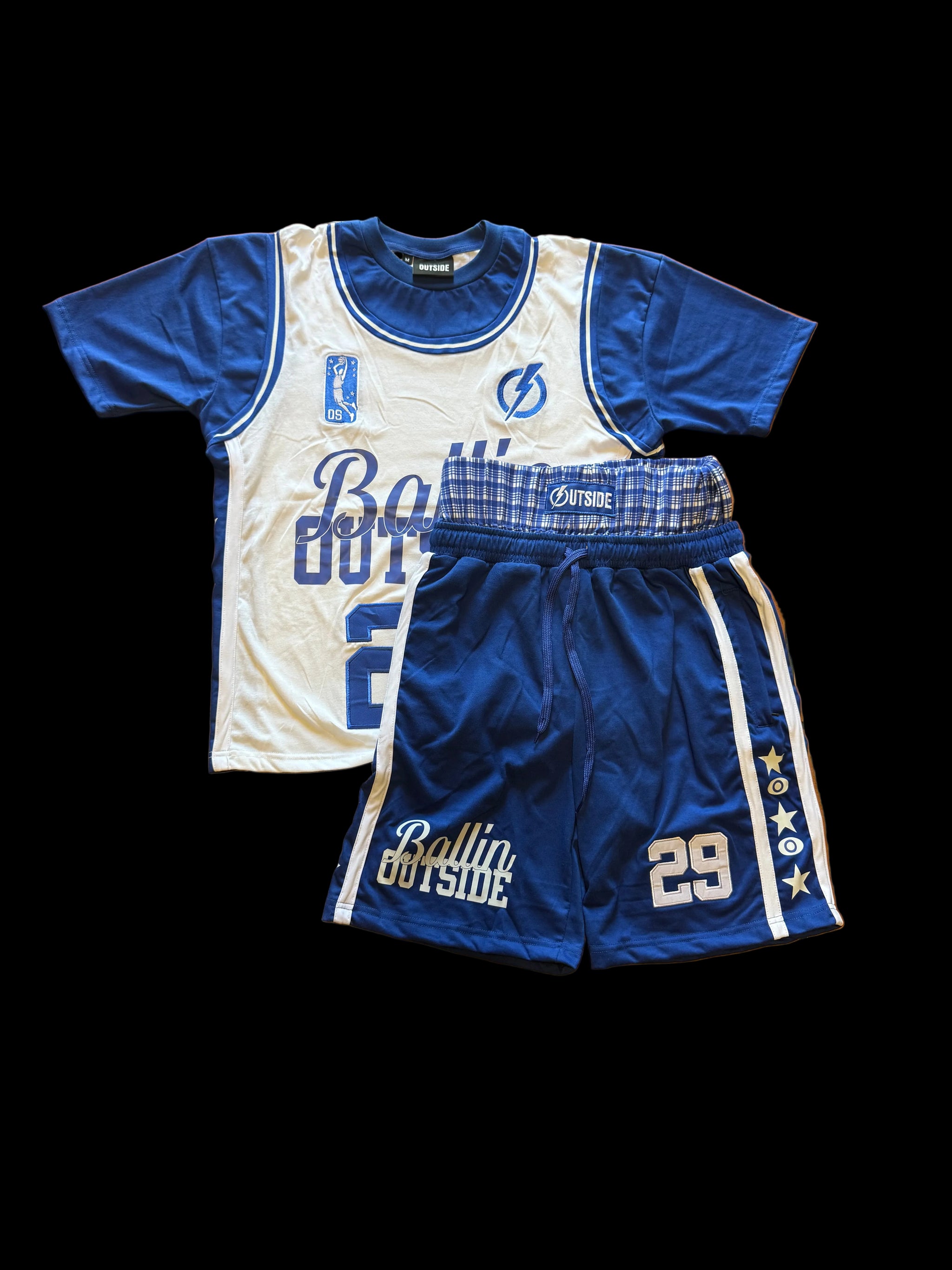 Ballin Set WHITE/BLUE