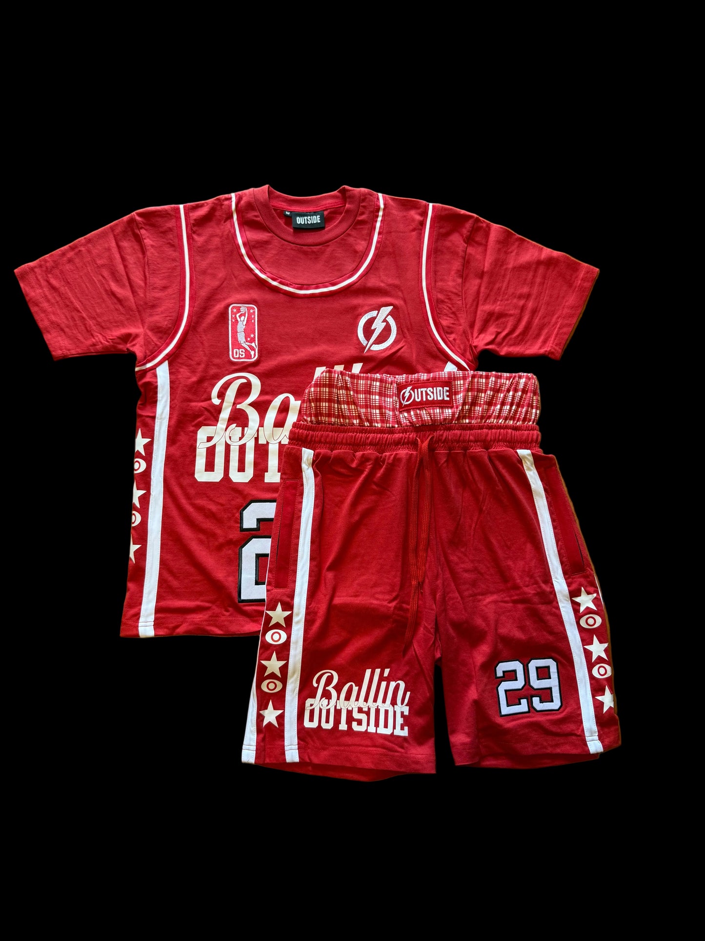 Ballin Set RED/WHITE