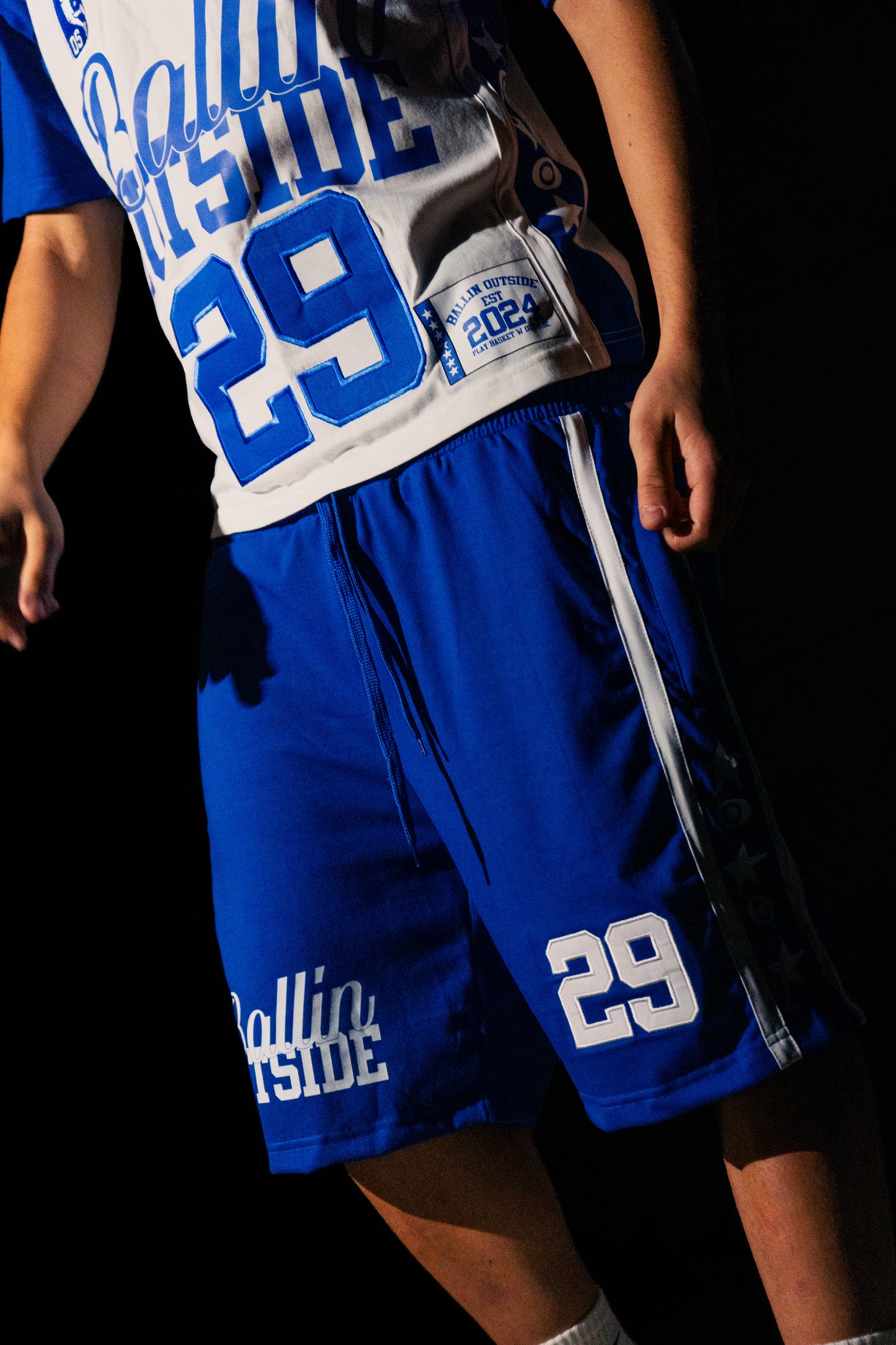 Ballin Set WHITE/BLUE